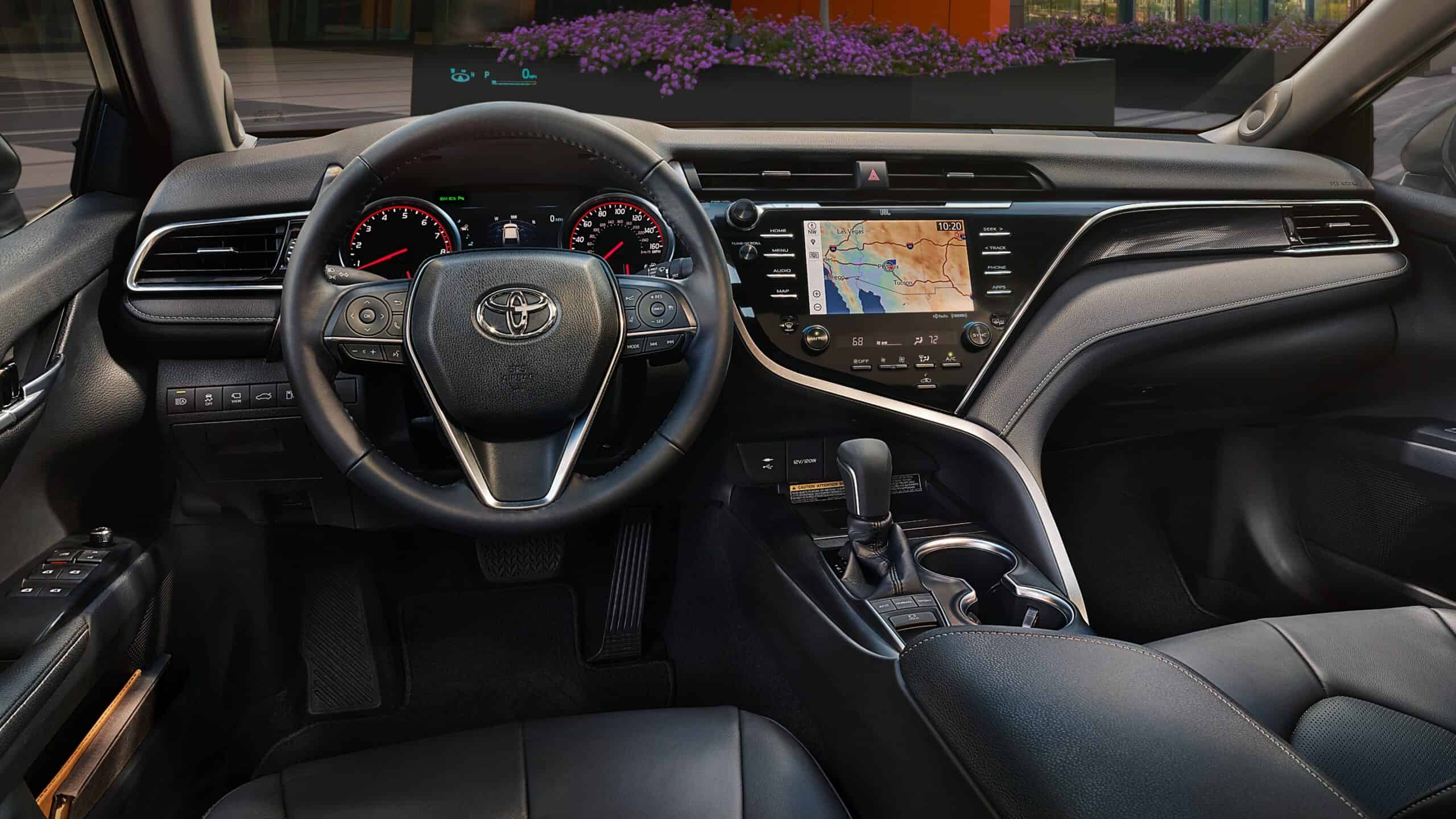 2020 toyota xse interior