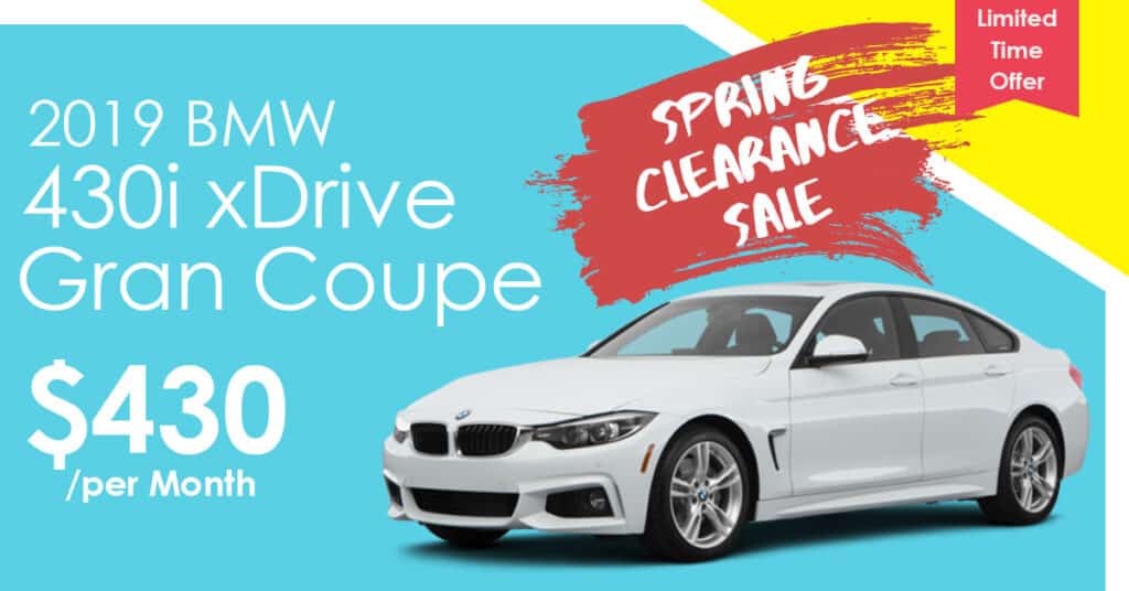 2019 BMW 4 Series Lease