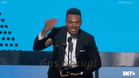 gas me up chance the rapper GIF by BET Awards
