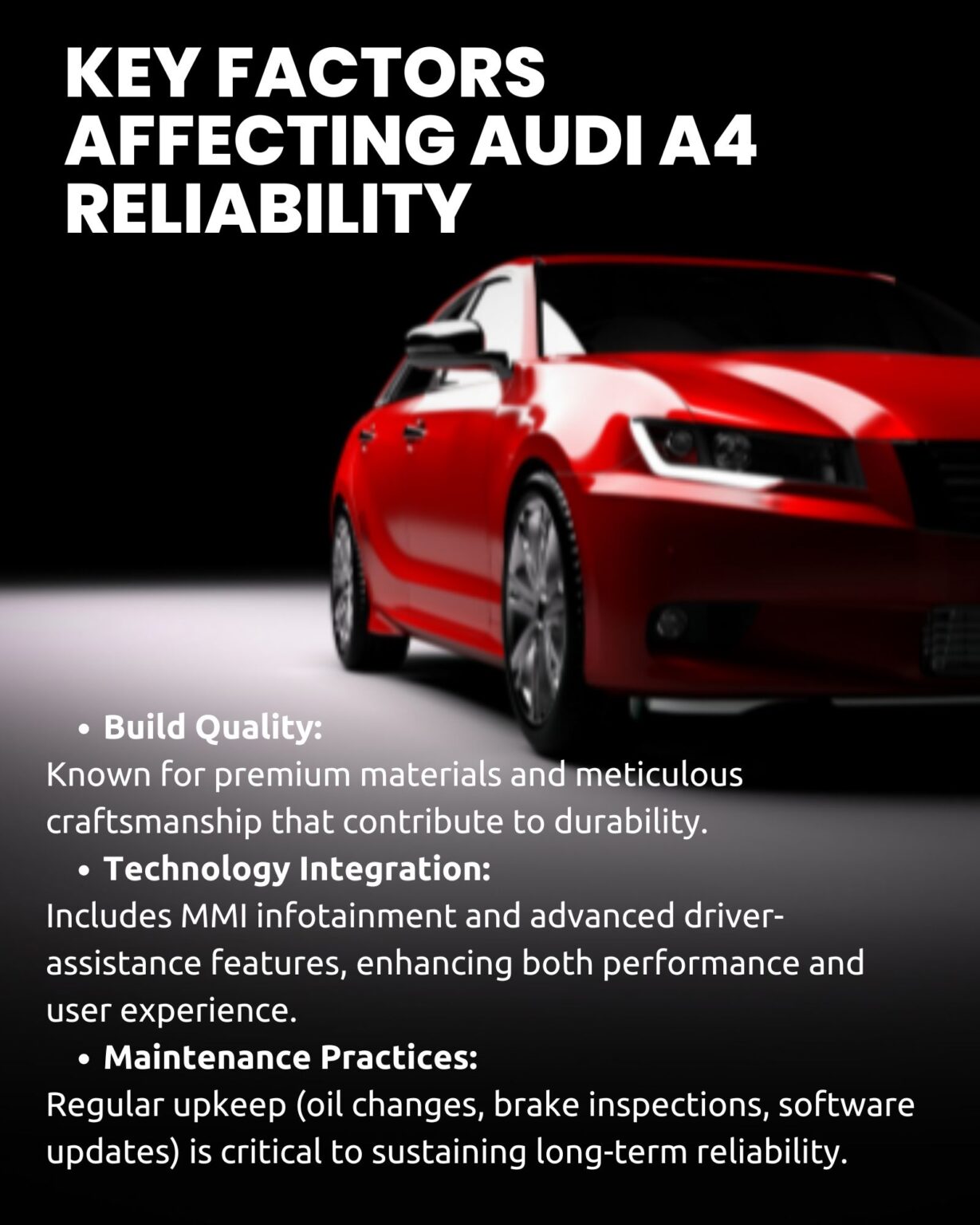 Audi A4 Reliability LongTerm Performance and Durability