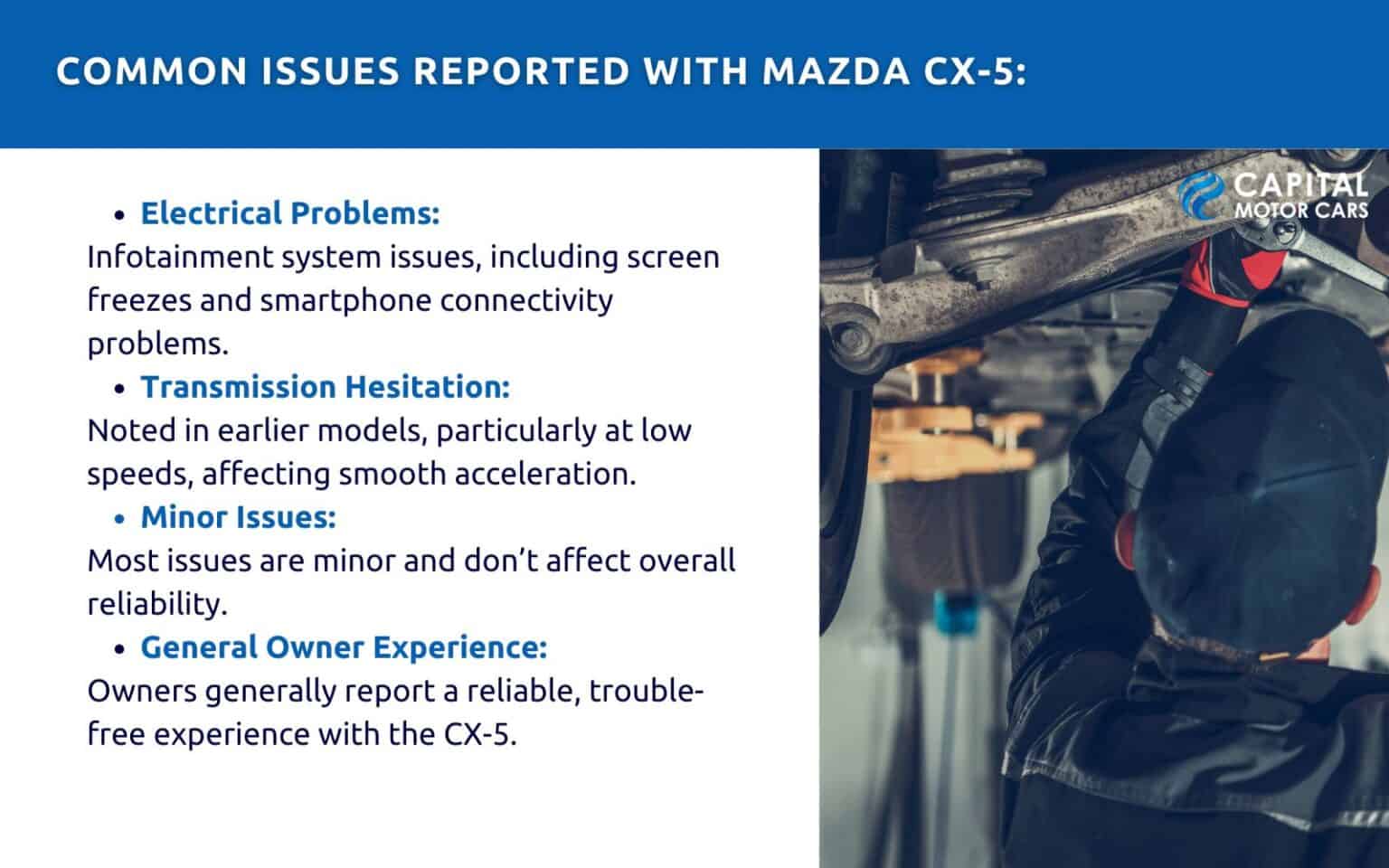 Mazda cx 5 reliability what to expect capital motor cars