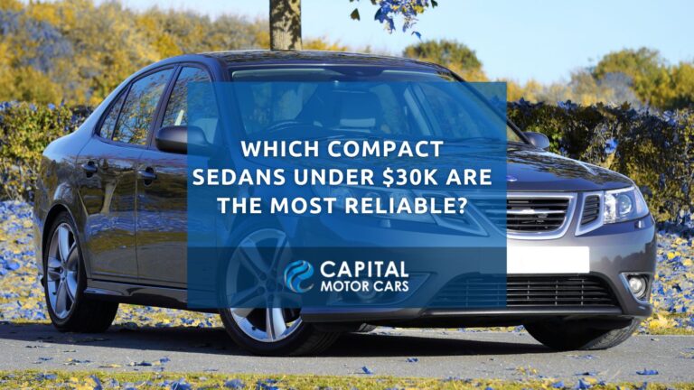 Compact Sedans Under $30K